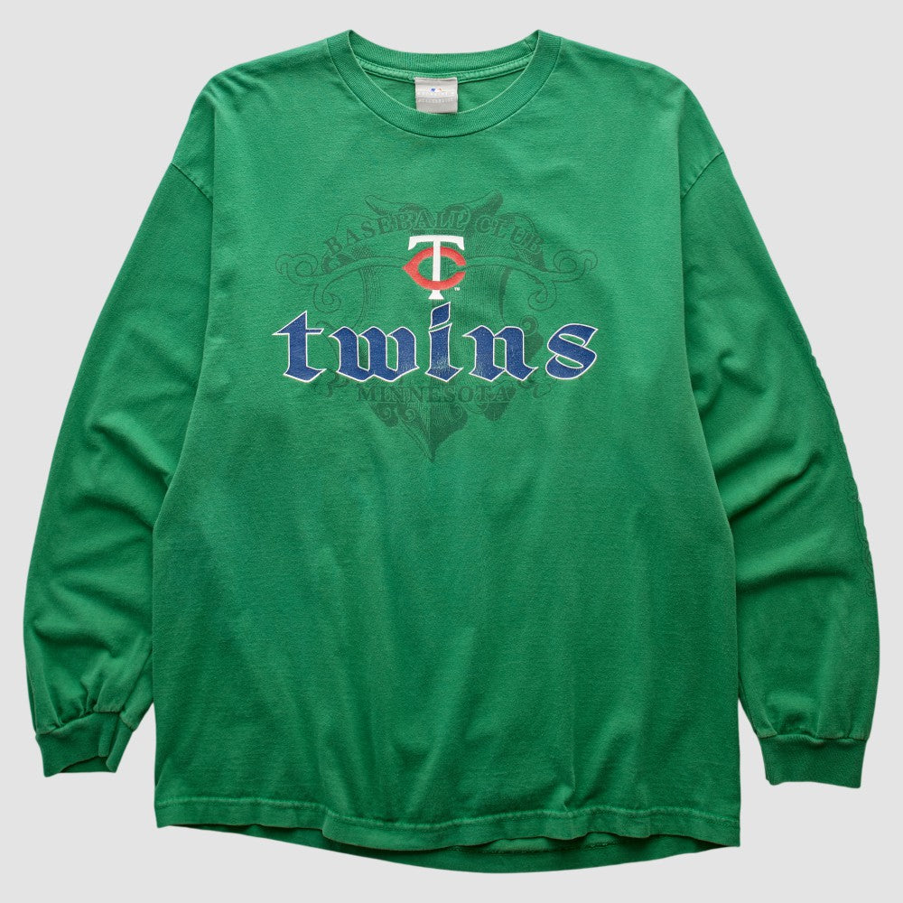 Minnesota Twins Genuine Merchandise 2000s Long Sleeve T-shirt | MLB Sale