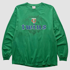 Minnesota Twins Genuine Merchandise 2000s Long Sleeve T-shirt | MLB Sale