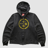 Pittsburgh Steelers Fanatics NFL 2000s Hooded Full Zip Sweatshirt