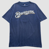 Milwaukee Brewers Majestic 2000s T-shirt | MLB For sale
