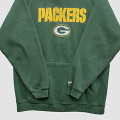 Green Bay Packers Fanatics Reebok 2000s Hooded Pullover Sweatshirt