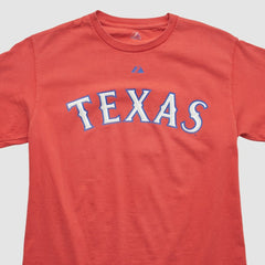 Texas Rangers Majestic 2000s T-shirt | MLB Outlet