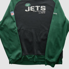New York Jets Fanatics Reebok 2010s Hooded Pullover Sweatshirt