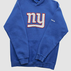 New York Giants Fanatics Reebok 2000s Hooded Pullover Sweatshirt