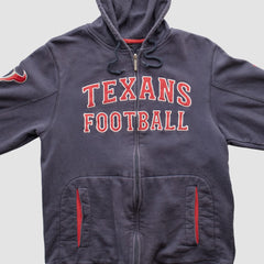 Houston Texans Fanatics Reebok 2010s Hooded Full Zip Sweatshirt