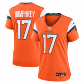 Denver Broncos Nike Lil'Jordan Humphrey Women's Team Game Jersey