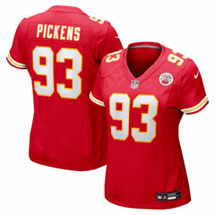 Kansas City Chiefs Nike Zacch Pickens Women's Team Game Jersey