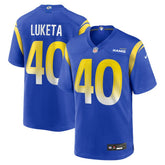 Los Angeles Rams Nike Jesse Luketa Team Game Jersey