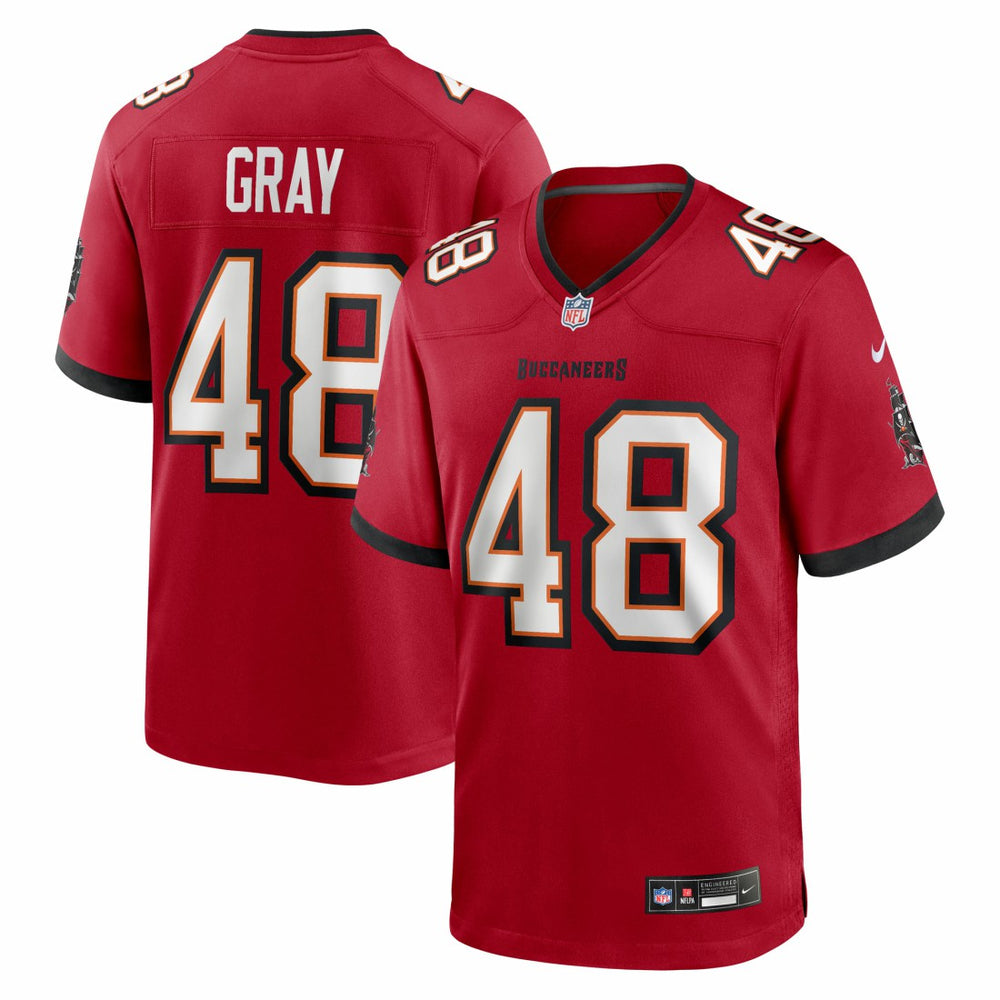 Tampa Bay Buccaneers Nike JT Gray Team Game Jersey