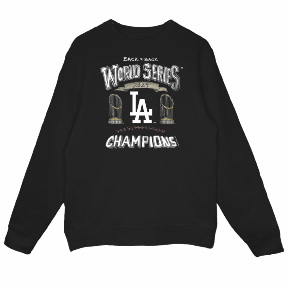 Los Angeles Dodgers Tiny Turnip Women's 2025 World Series Champions Sweatshirt | MLB Shop