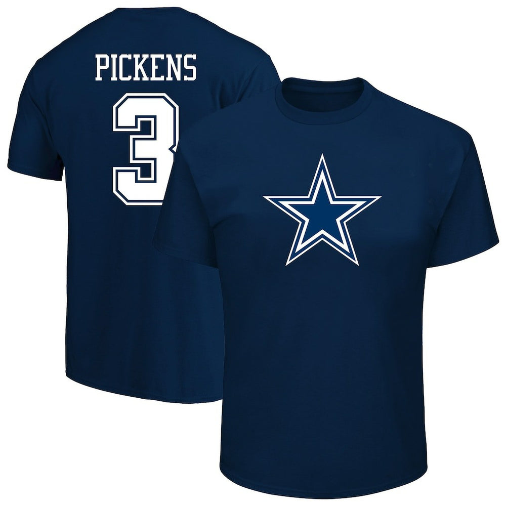 Dallas Cowboys Fanatics George Pickens Big & Tall Player Name & Number T-Shirt