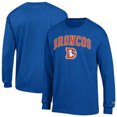 Denver Broncos Champion Arch Over Logo Long Sleeve T-Shirt