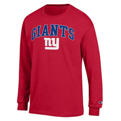 New York Giants Champion Arch Over Logo Long Sleeve T-Shirt