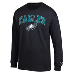 Philadelphia Eagles Champion Arch Over Logo Long Sleeve T-Shirt
