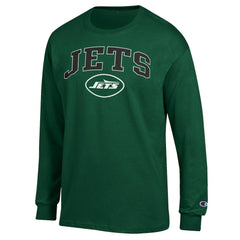 New York Jets Champion Arch Over Logo Long Sleeve T-Shirt