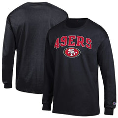 San Francisco 49ers Champion Arch Over Logo Long Sleeve T-Shirt