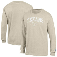 Houston Texans Champion White Ink Jersey Long Sleeve T-Shirt