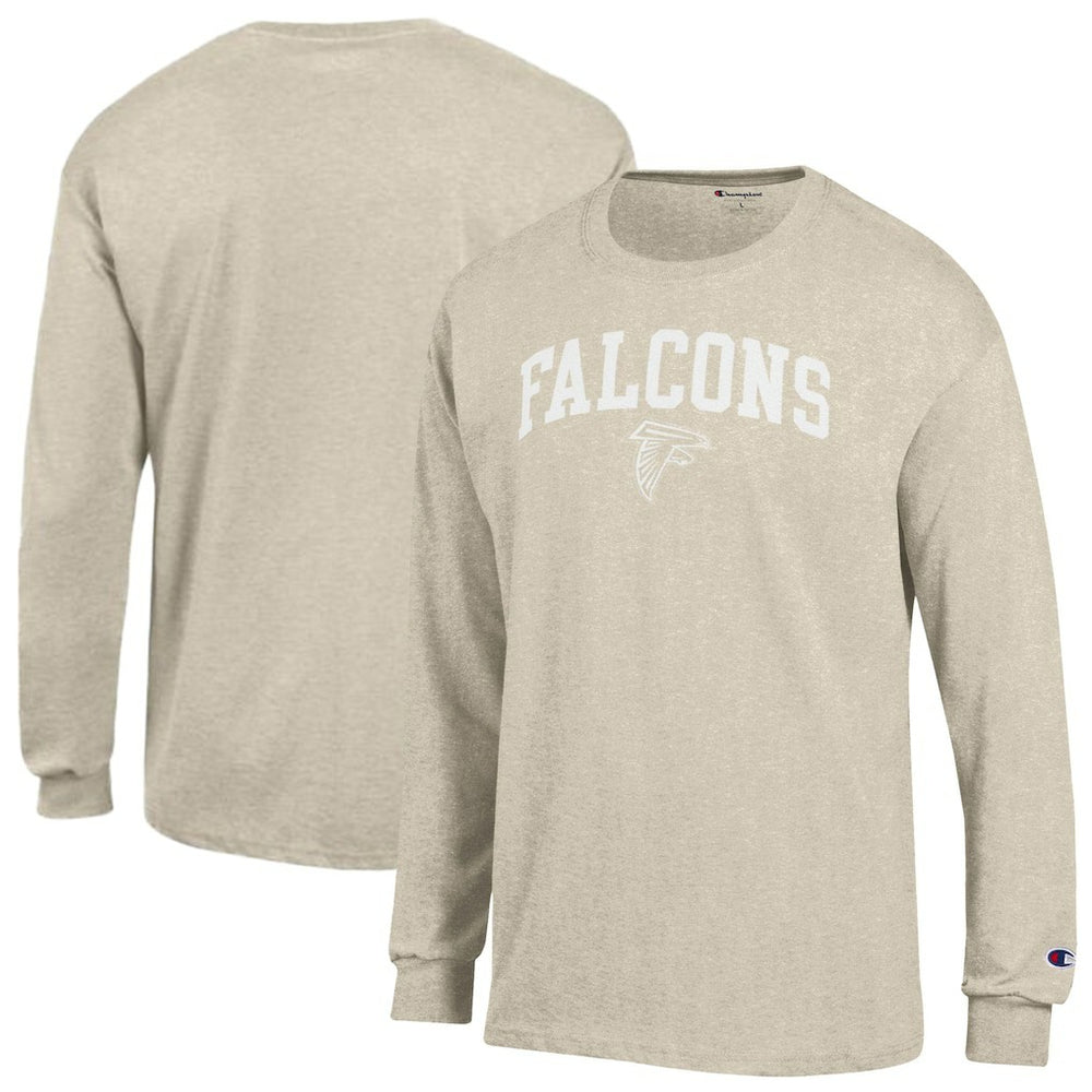 Atlanta Falcons Champion White Ink Jersey Long Sleeve T-Shirt