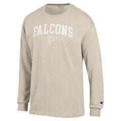 Atlanta Falcons Champion White Ink Jersey Long Sleeve T-Shirt