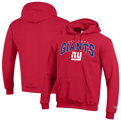 New York Giants Champion Powerblend Arch over Logo Hoodie