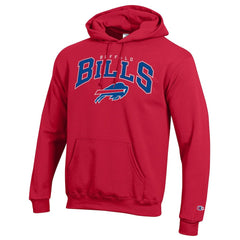 Buffalo Bills Champion Powerblend Arch over Logo Hoodie