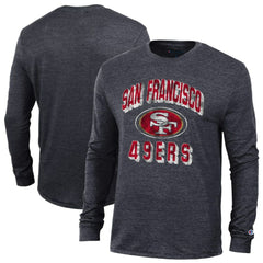 San Francisco 49ers Champion Ultimate Tri-Blend Long Sleeve T-Shirt
