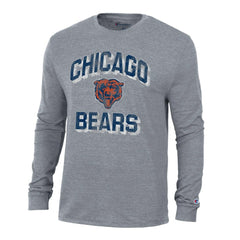 Chicago Bears Champion Ultimate Tri-Blend Long Sleeve T-Shirt