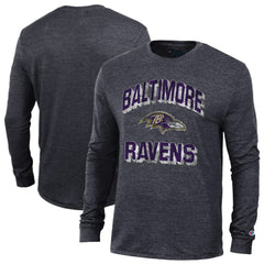 Baltimore Ravens Champion Ultimate Tri-Blend Long Sleeve T-Shirt
