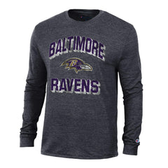 Baltimore Ravens Champion Ultimate Tri-Blend Long Sleeve T-Shirt
