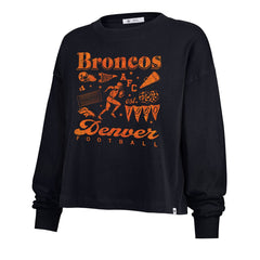 Denver Broncos 47 brand '47 Women's Team Collage Sydney Long Sleeve T-Shirt