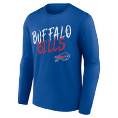 Buffalo Bills Hustle Personalized Name & Number Long Sleeve T-Shirt