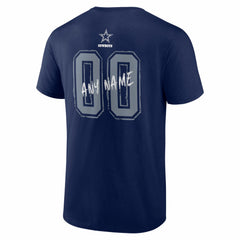Dallas Cowboys Hustle Personalized Name & Number T-Shirt