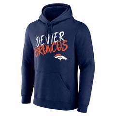Denver Broncos Hustle Personalized Name & Number Hoodie