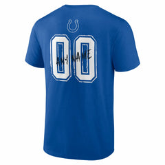 Indianapolis Colts Hustle Personalized Name & Number T-Shirt