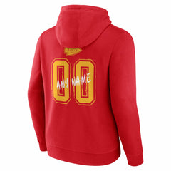 Kansas City Chiefs Hustle Personalized Name & Number Hoodie