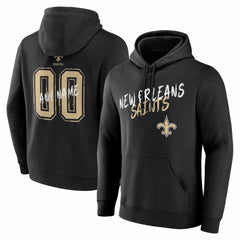 New Orleans Saints Hustle Personalized Name & Number Hoodie
