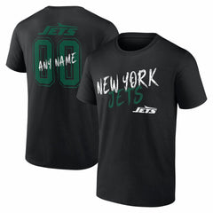 New York Jets Hustle Personalized Name & Number T-Shirt