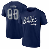 Seattle Seahawks Hustle Personalized Name & Number T-Shirt