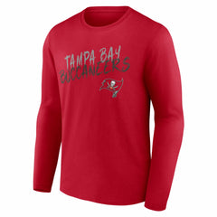 Tampa Bay Buccaneers Hustle Personalized Name & Number Long Sleeve T-Shirt