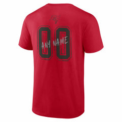 Tampa Bay Buccaneers Hustle Personalized Name & Number T-Shirt