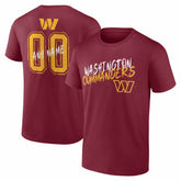 Washington Commanders Hustle Personalized Name & Number T-Shirt