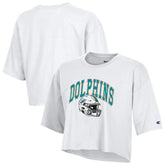 Miami Dolphins Champion Women's Boyfriend Cropped T-Shirt