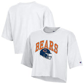 Chicago Bears Champion Women's Boyfriend Cropped T-Shirt