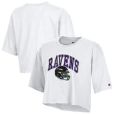 Baltimore Ravens Champion Women's Boyfriend Cropped T-Shirt