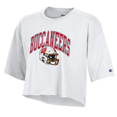 Tampa Bay Buccaneers Champion Women's Boyfriend Cropped T-Shirt