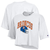 Denver Broncos Champion Women's Boyfriend Cropped T-Shirt