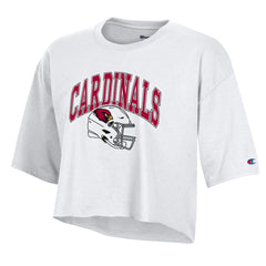 Arizona Cardinals Champion Women's Boyfriend Cropped T-Shirt
