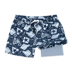 Dallas Cowboys Chubbies Game Day Fit Classic Lined Swim Trunks