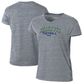 Seattle Seahawks Champion Women's Triumph Tri-Blend V-Neck T-Shirt