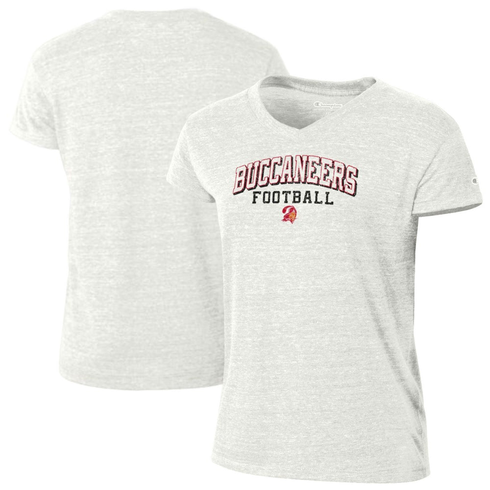 Tampa Bay Buccaneers Champion Women's Triumph Tri-Blend V-Neck T-Shirt